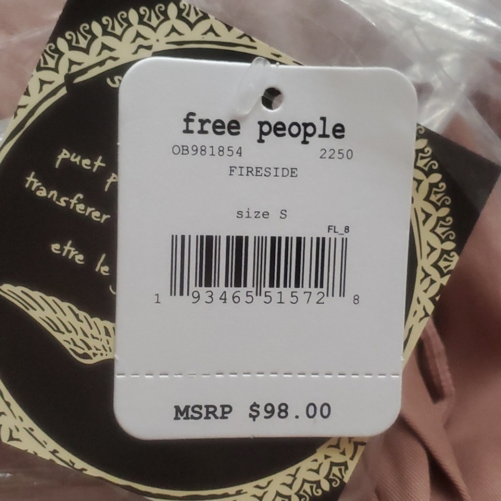 Free People Movement Pink Wide Leg Pants Small - Picture 5 of 5